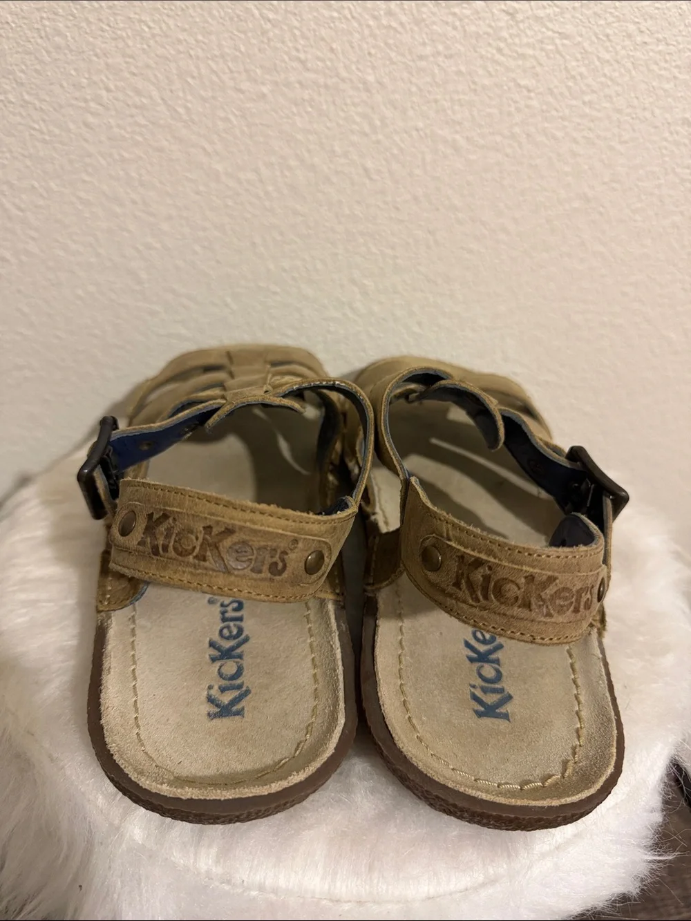 Kickers Men’s Fisherman Leather Sandals